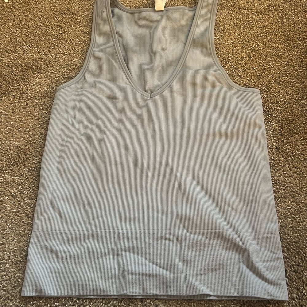 Athleta Light Gray Tank Top